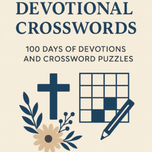 Daily Devotions & Crosswords Journal – Scripture-Based Puzzle and Faith Devotional Book by J.J. Lee, Ink and Branch Publishing