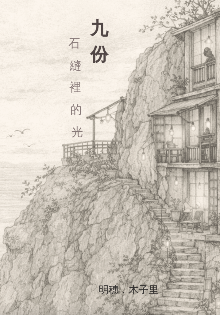 《九份:石縫裡的光》台灣九份歷史小說電子書封面