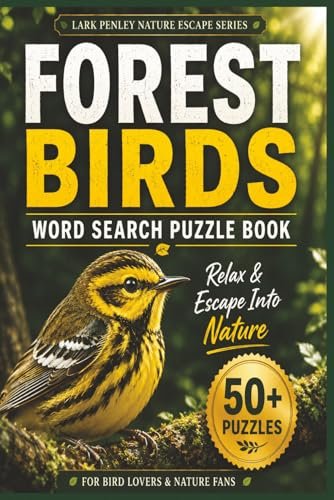 Forest Birds Word Search Puzzle Book