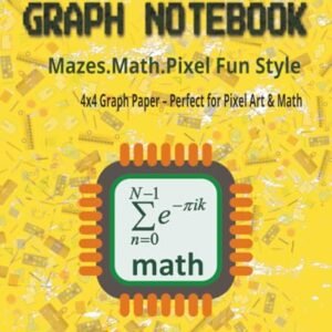 Graph Notebook: 110 Pages | 4x4 Quad Ruled STEM Journal
