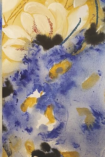 Dot Grid Journal — Watercolor Blue & Gold Edition