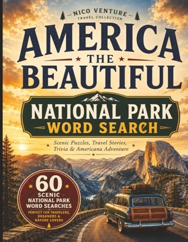 America the Beautiful: National Park Word Search
