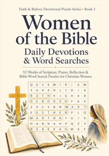 Women of the Bible: Daily Devotions & Word Searches