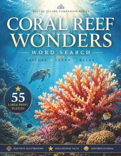 Coral Reef Wonders Word Search